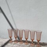 6 Rosaline champagne flutes