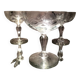 Set of 3 vierzon crystal glasses emma model 1930 1940