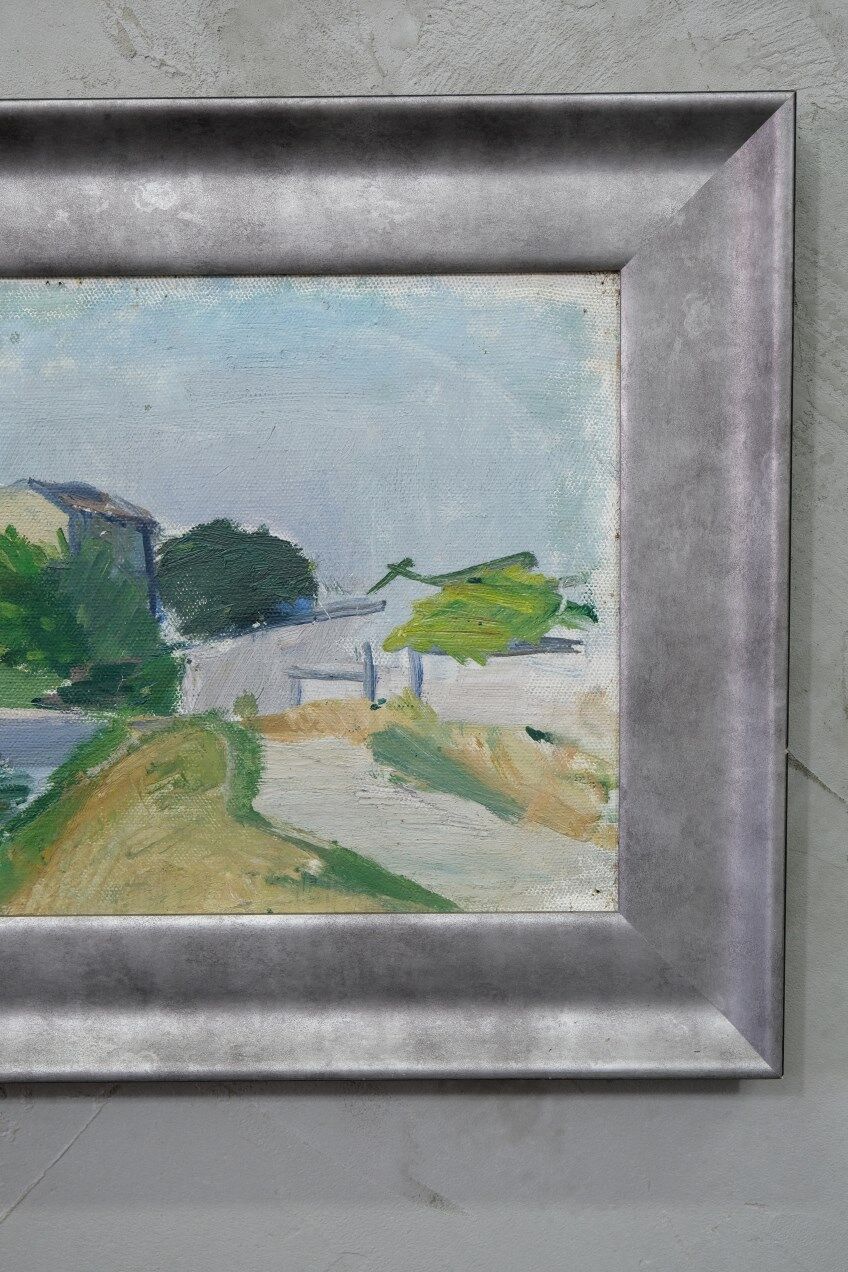 Brita Af Klercker, Swedish painting, 1952, Oil on canvas, Framed