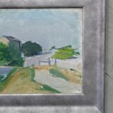 Brita Af Klercker, Swedish painting, 1952, Oil on canvas, Framed