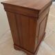Large jam jar in solid cherry wood with its secret drawer and one door
