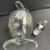 Buire (ewer) blown and engraved crystal – XXth century