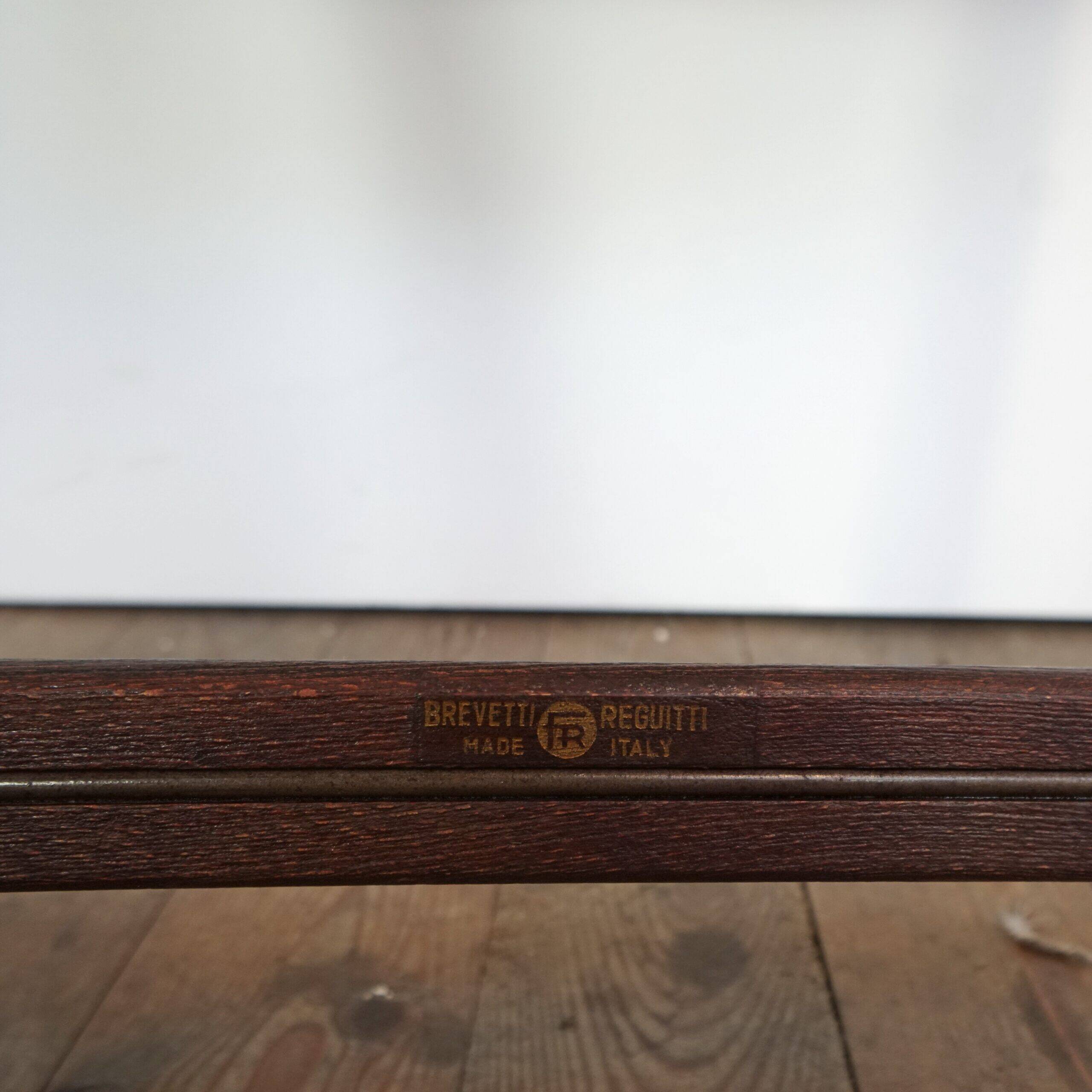 Set of two Gio Ponti “Ninfea” folding armchairs for Fratelli