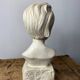 Plaster bust of a young girl