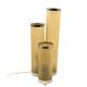 Hollywood regency fiberglass and brass table lamp, Italy 1970s