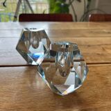 Pair of crystal vases