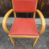 Set of 3 vintage 50s armchairs – Scandinavian design