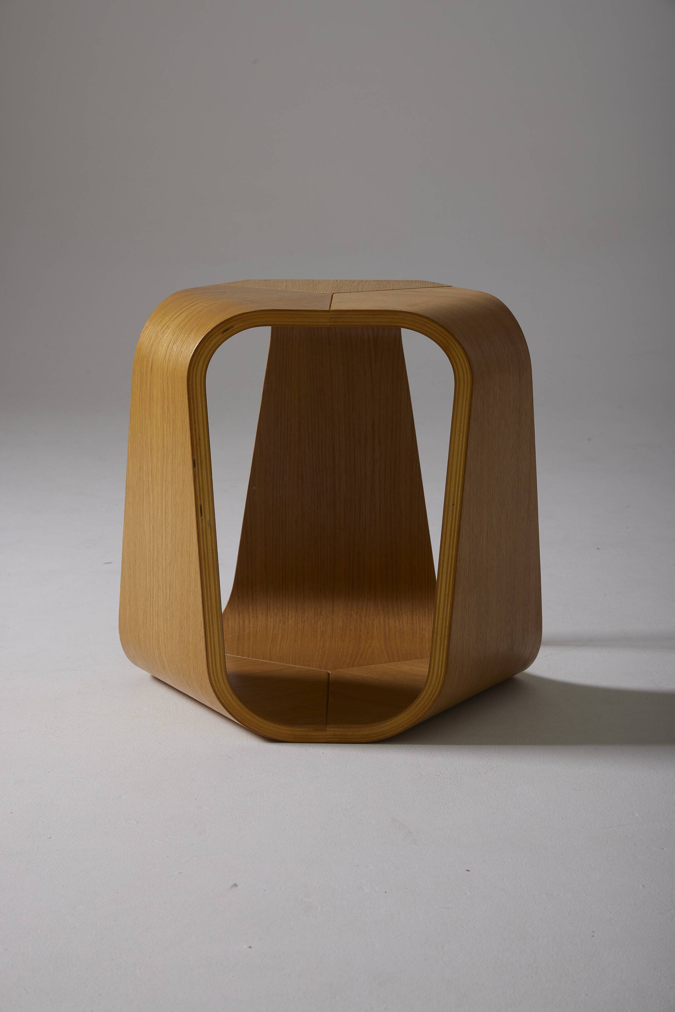 Enrico Cesana wooden stool