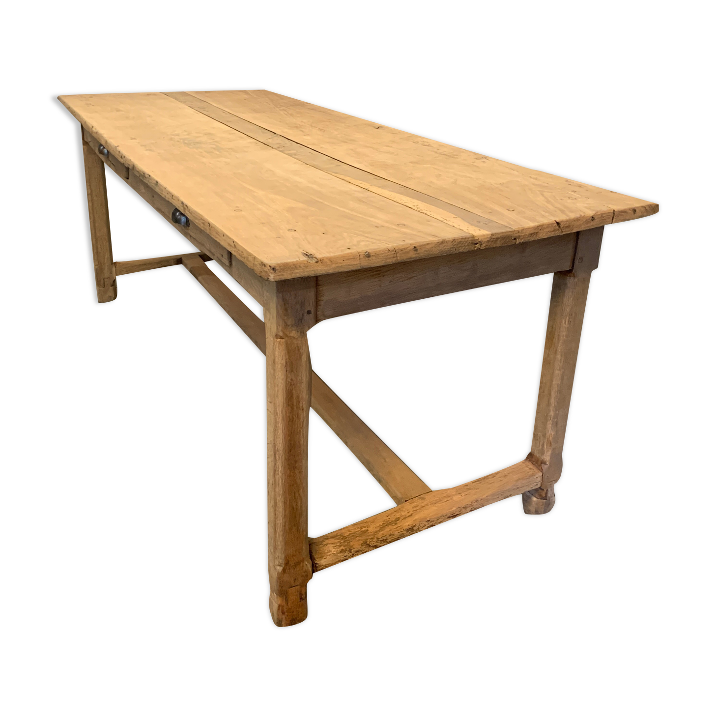 Walnut farmhouse table 1920