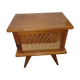 Table de chevet en rotin