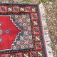Tapis Ancien Caucase Shirvan Fait Main Laine Vintage Oriental 82x130cm