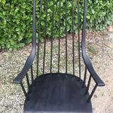 Rocking-chair Lena Larsson "Grandessa" satin black