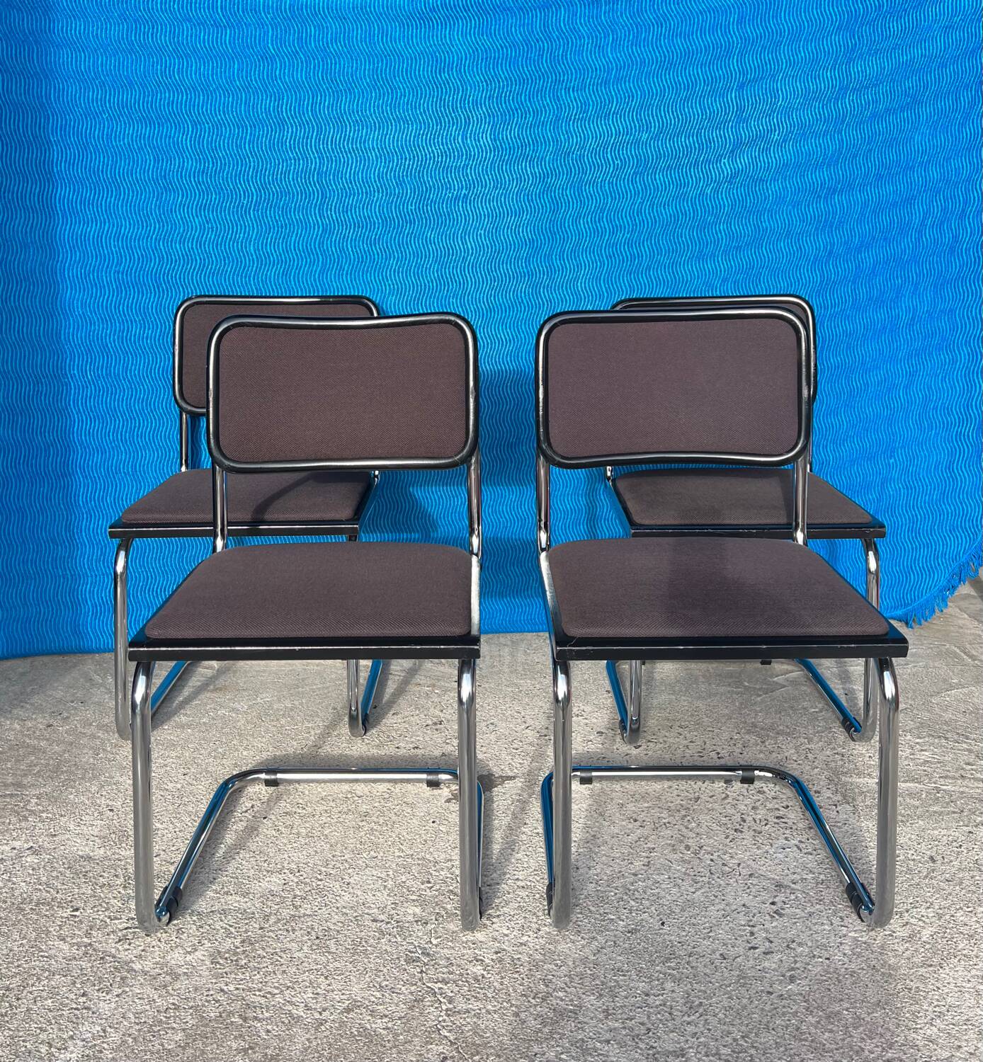 ENSEMBLE DE 4 CHAISES MARCEL BREUER