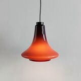 Purple glass pendant lamp by Hans Agne Jakobsson for Svera, Sweden 1960's