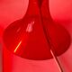 3 Lampes de table vintage ikea lampan rouge / bordeaux.