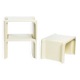 Table d'appoint empilable Scagno de Giotto Stoppino Elco Scorze, années 1970, lot de 3