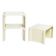 Table d'appoint empilable Scagno de Giotto Stoppino Elco Scorze, années 1970, lot de 3