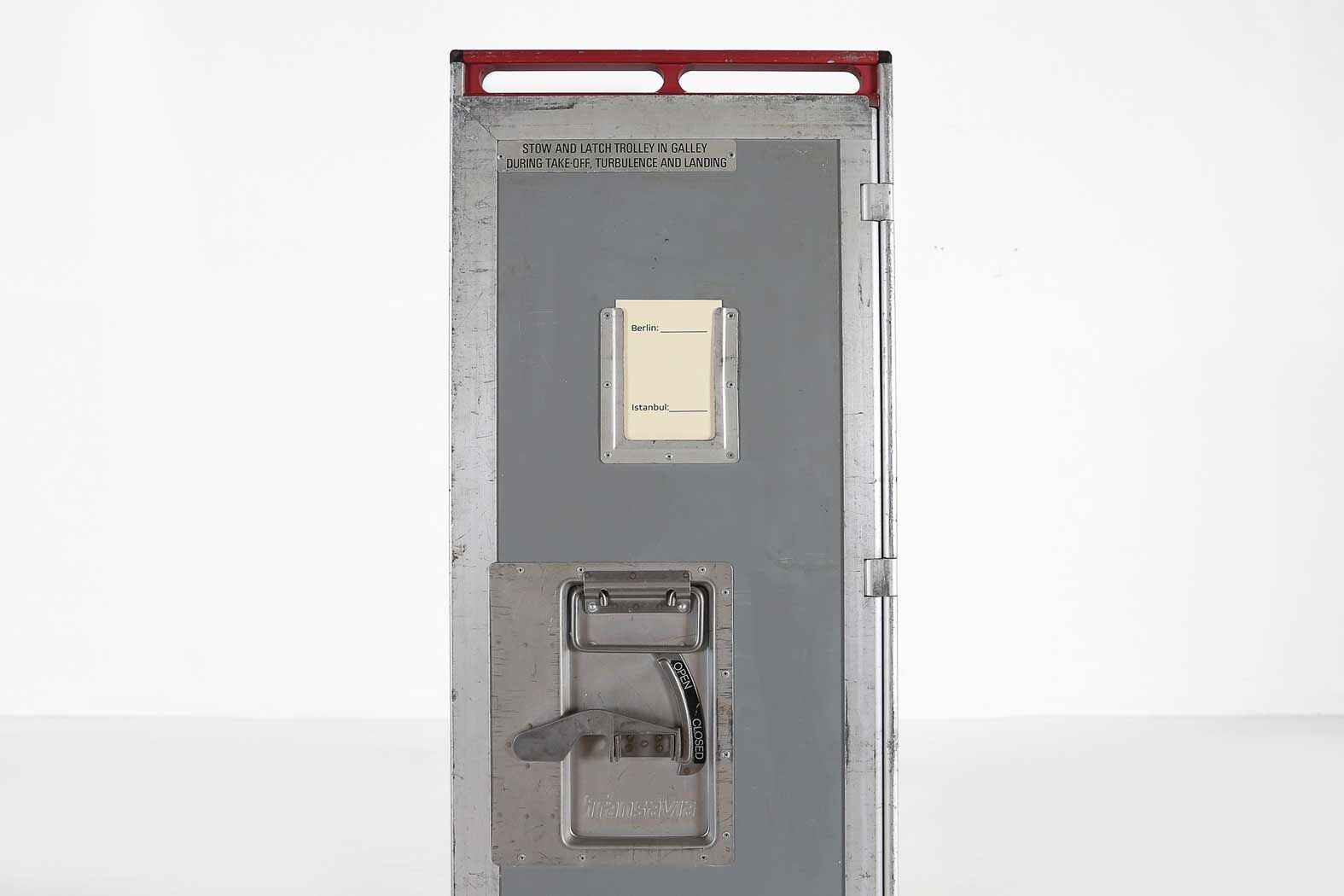 Vintage aeroplane trolley