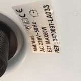 Industrial swan collar lamp