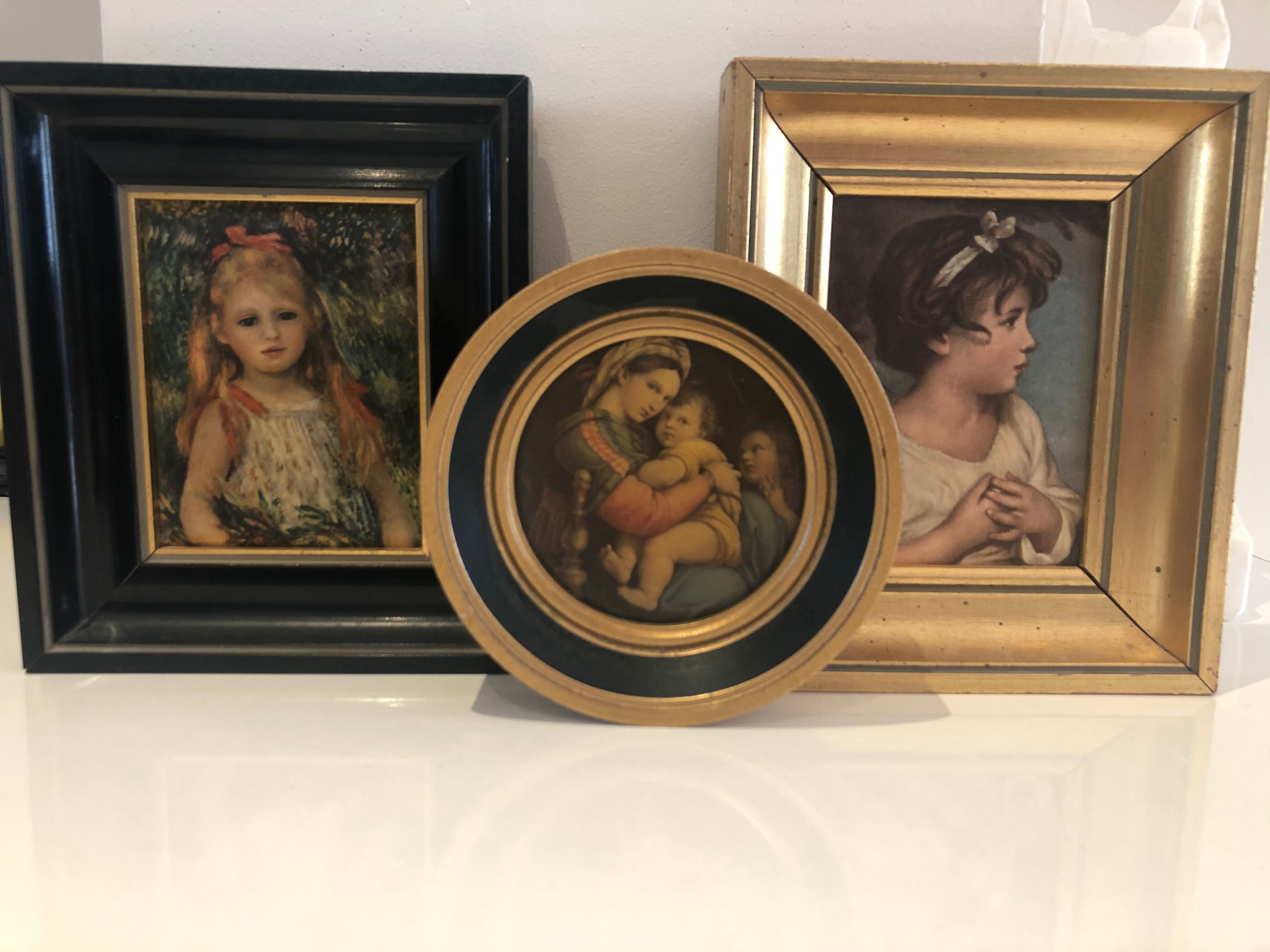 Lot 3 mini frames