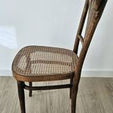 Vintage Thonet chair, wood and caning, no. 221.