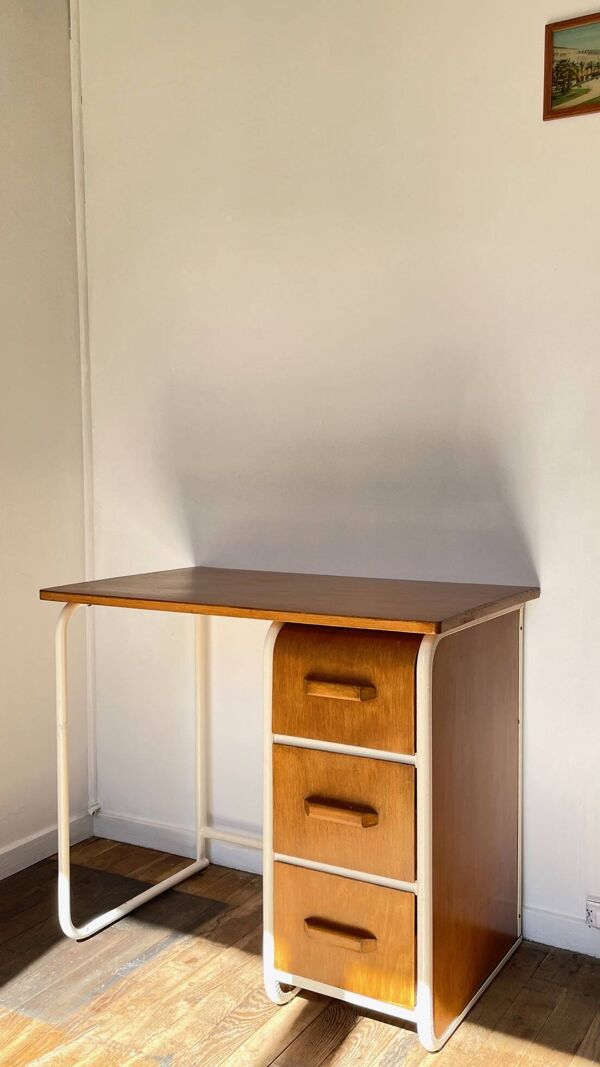 Bureau enfant façon jaques hitier vintage