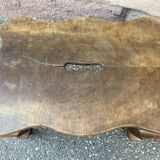Footrest louis xv walnut late nineteenth
