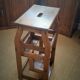 Old library stool