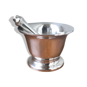 Silver metal pestle ashtray