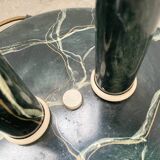 Italian style marble effect halogen floor lamp