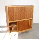 Mid-Century Modern Scandinavian Wooden Bar Cabinet, 1950s