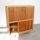 Mid-Century Modern Scandinavian Wooden Bar Cabinet, 1950s