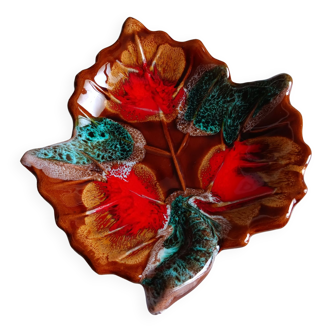 Vide poche feuille de vigne