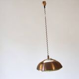 Vintage Space Age pendant chandelier in the style of Lakro Amstelveen.