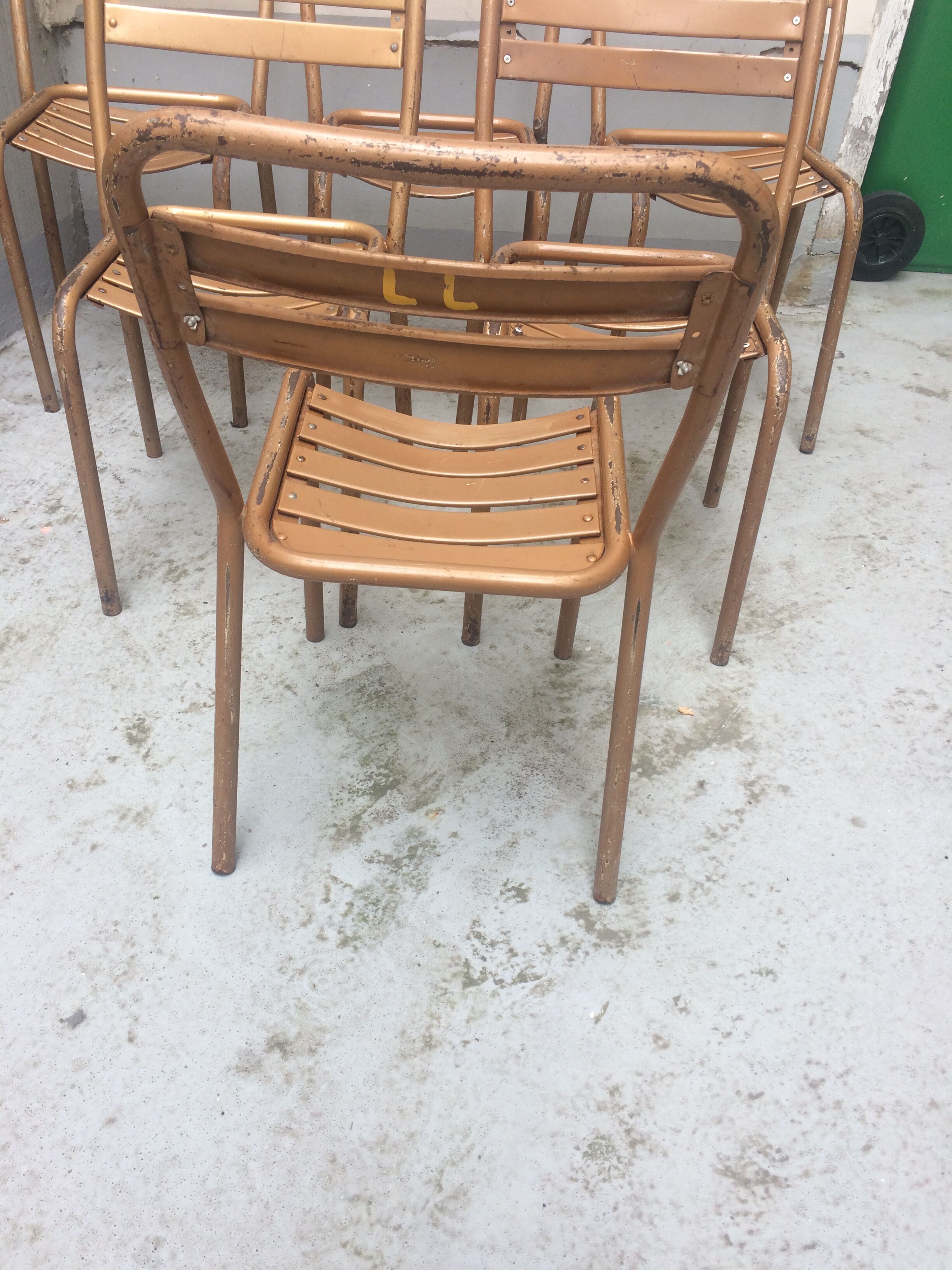 Vintage tolix chairs