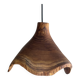 Small suspension in organic teak hat D30 H20