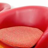 Set of swivel chairs, Czechoslovakia, 60s, Up Zavody Rousinov