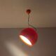 Orange Pallade Hanging Lamp by Artemide Space Age Design Icon