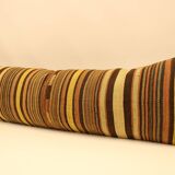 Turkish kilim cushion, 35x120 cm