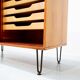 Alfred Hendrickx, Sideboard with Ceramic Art by Willy Meysmans