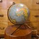 Globe terrestre vintage Girard Barrère 1970