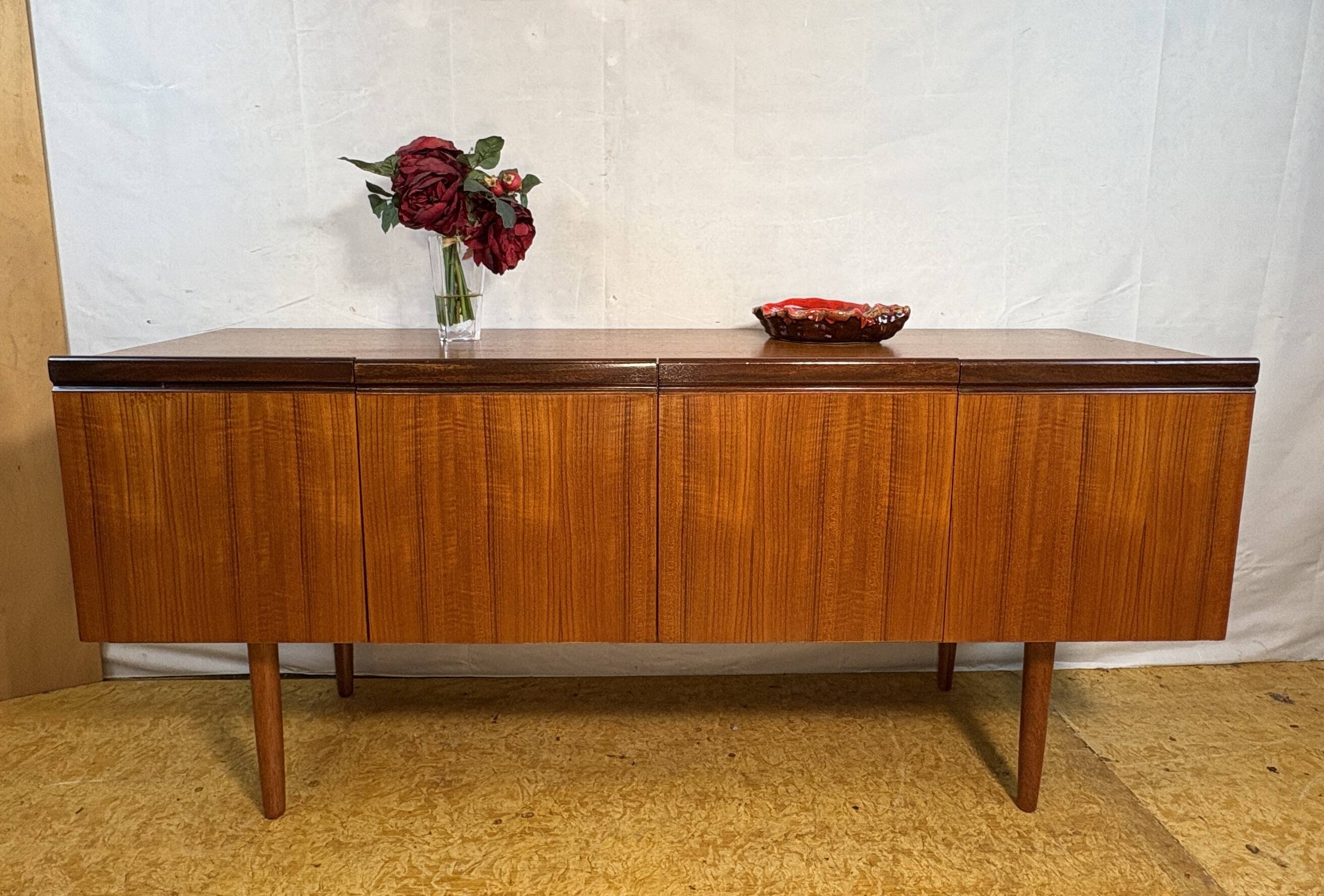 Vintage G-Plan Teak Sideboard 1960s Mid Century  Scandinavian Danish Design
