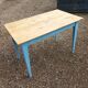Ancienne table de bistrot ancienne en bois