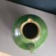Green glazed terracotta jar