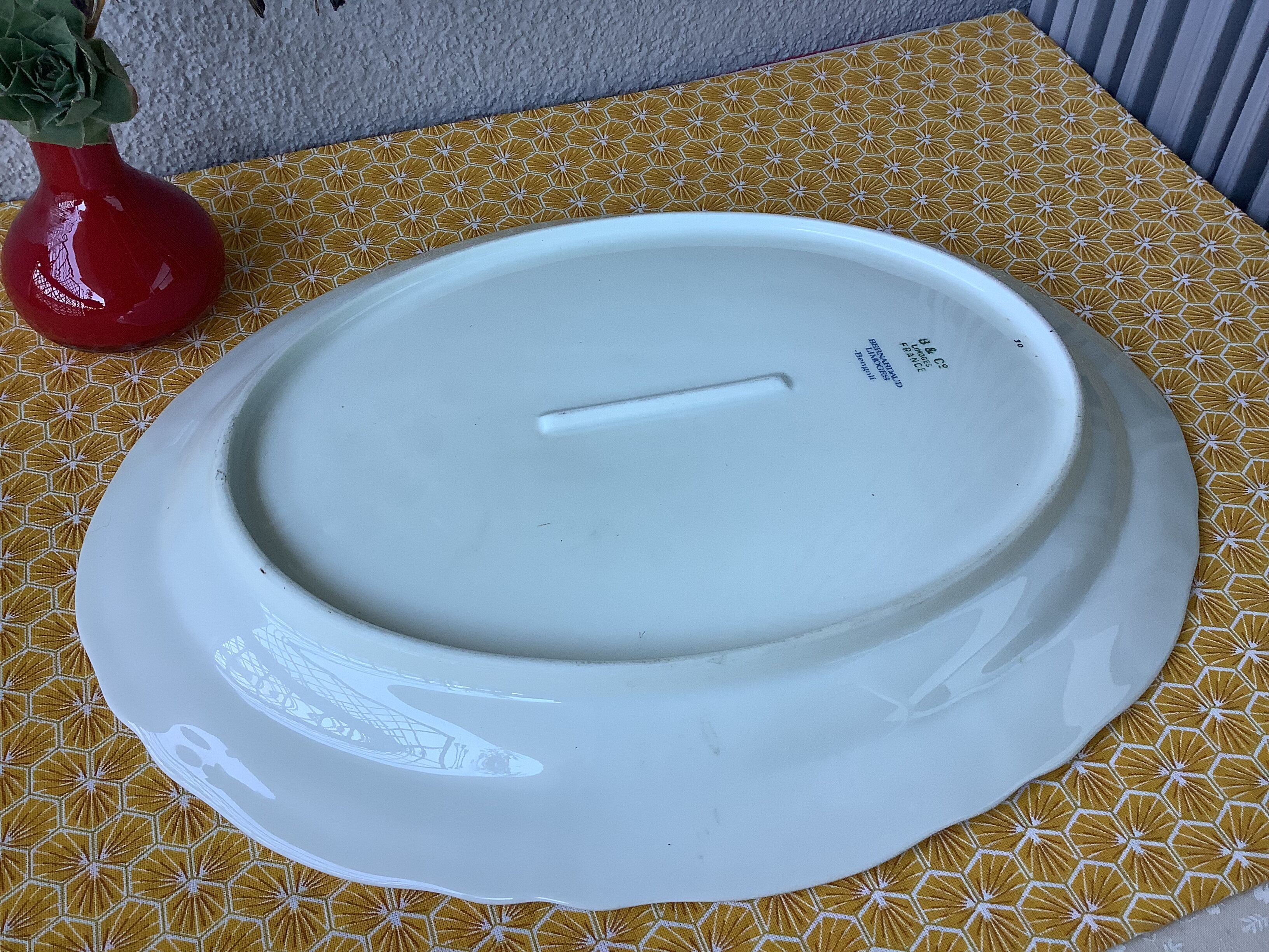 Dish Limoges Bernardaud Bengali