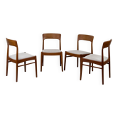Teak Dining Chairs from Korup Stolefabrik, 1960s, Set of 4
