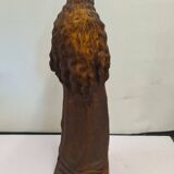 statue of the holy virgin in cast iron