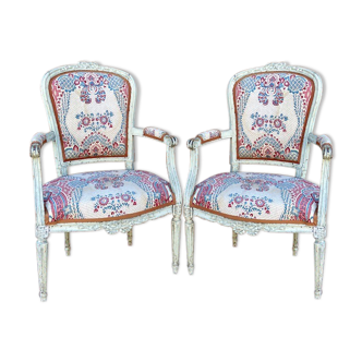 Louis XVI period armchairs