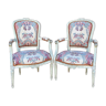 Louis XVI period armchairs