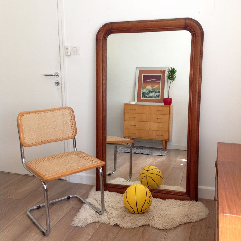 Large Louis-Philippe mirror 150 x 88 cm